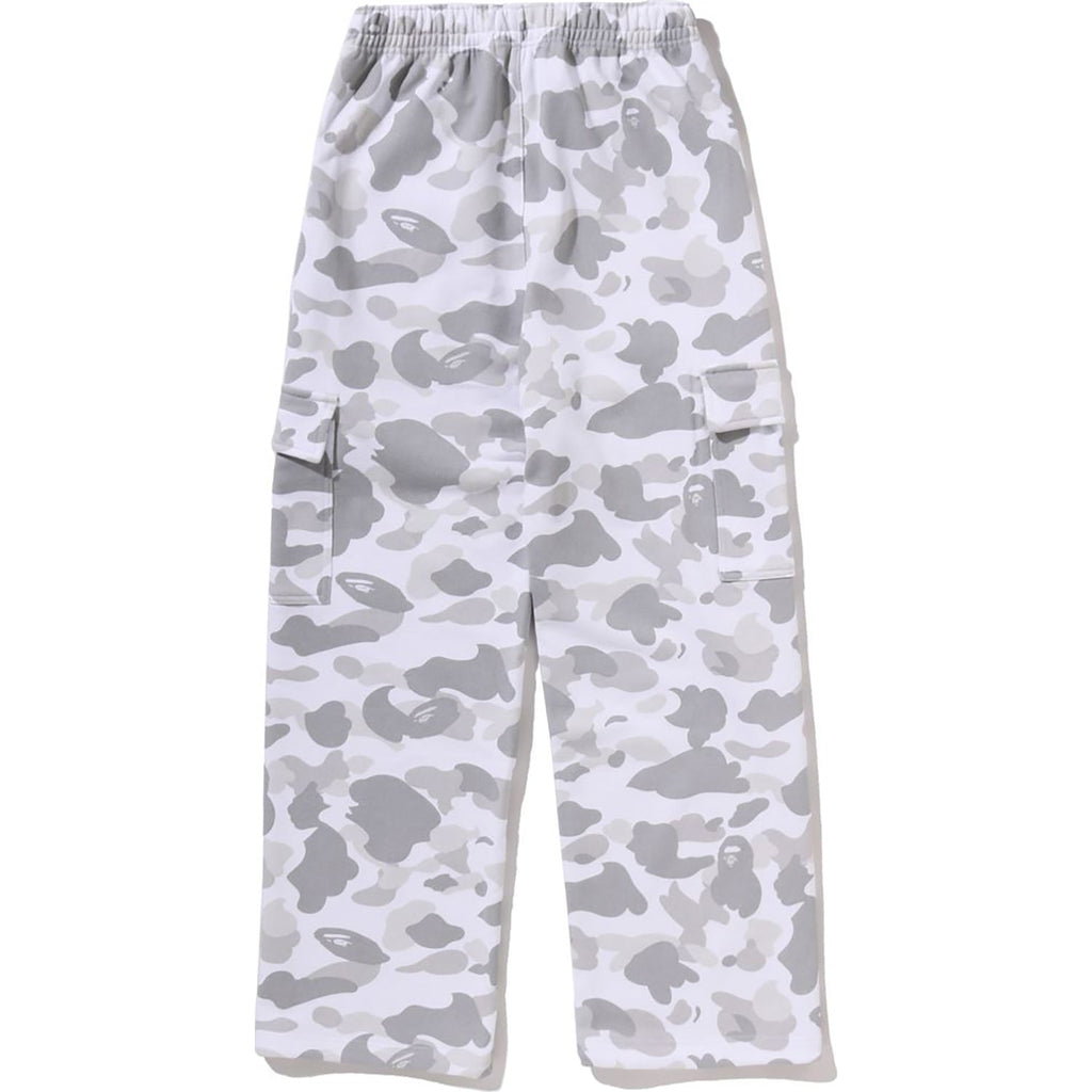 COLOR CAMO STRAIGHT SWEAT PANTS LADIES