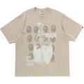 SPRAY PRINT MULTI LOGO RELAXED FIT TEE MENS