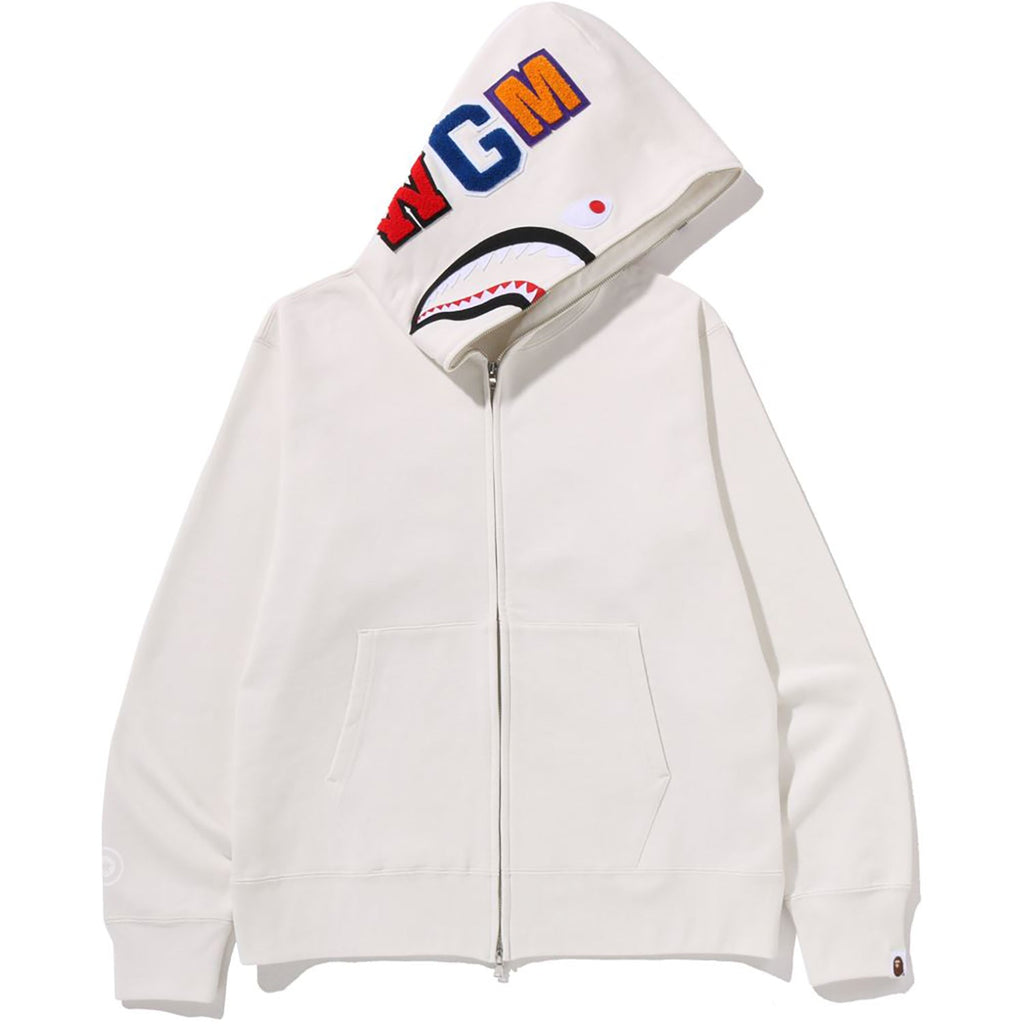 SHARK FULL ZIP HOODIE MENS