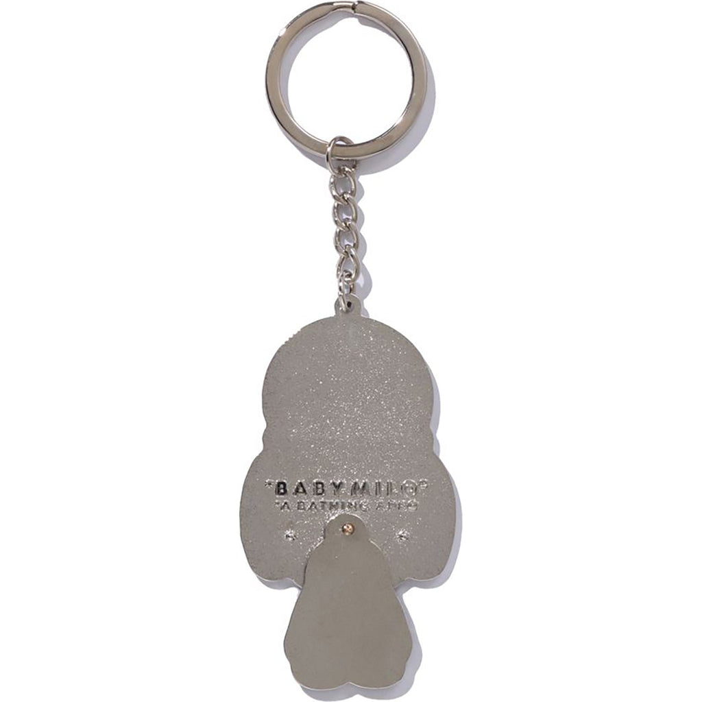 BABY MILO ON DOGGY KEYCHAIN